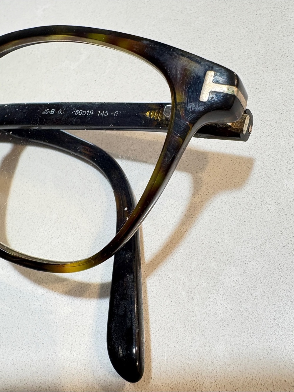 Tom Ford Prewcription Glasses Tortoiseshell Eyeglass Frames - Brown Tortoise